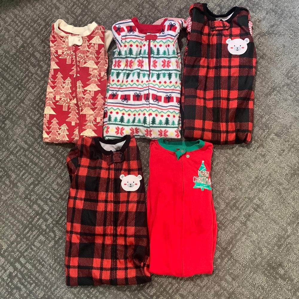 18 month Christmas pajama bundle